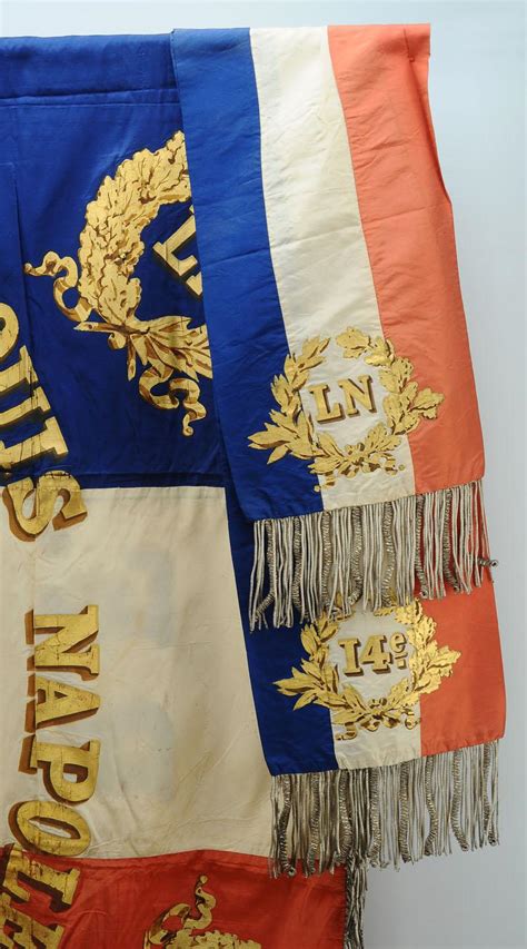 DRAPEAU DU 14e BATAILLON DE LA GARDE NATIONALE DE LA SEINE, MODÃˆLE 1852
