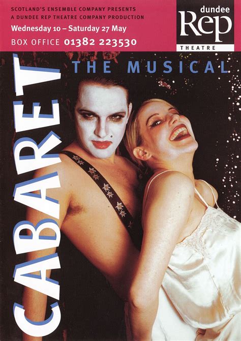 Cabaret 1999 Cabaret Theatre Shows Theatre Company