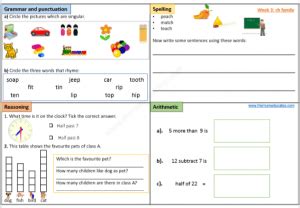 Recognise and name common 2d and 3d shapes. Year 1 Free Worksheets (age 5 - 6) - KS1 - The Mum Educates