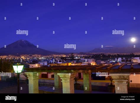 Scenery In Arequipa Peru Stock Photo Alamy