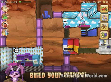 They can be decorated with many den items and jammers can visit other players' dens as well. Tunnel Town Cheats & Guide - Animal Jam World