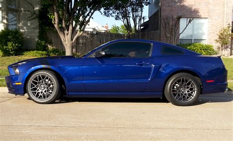 Deep Impact Blue 2014 Ford Mustang Coupe Photo Detail