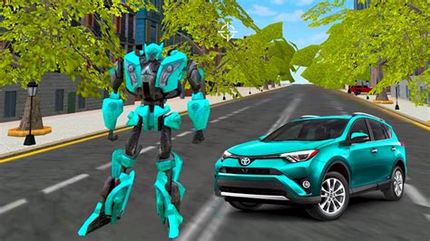 Grand Robot Car Transform 3d Game Android Gameplay New Game Youtube