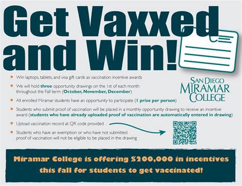 Miramar College Offering Covid 19 Vaccine Incentives San Diego