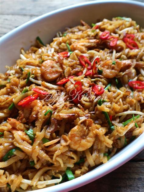 Char kway teow is a big deal in southeast asia. Kuey Teow Goreng - Azie Kitchen