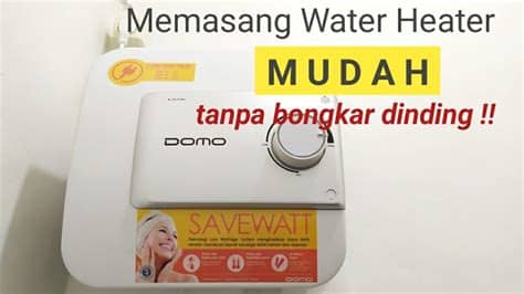 Memanaskan air dengan cara mentransfer energi panas dari api yang melalui flue buffle—memperlambat energi yang baca juga: Cara mudah memasang water heater tanpa Membongkar Dinding ...