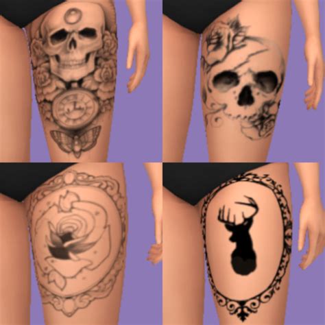 The Sims 4 Tattoos Tumblr