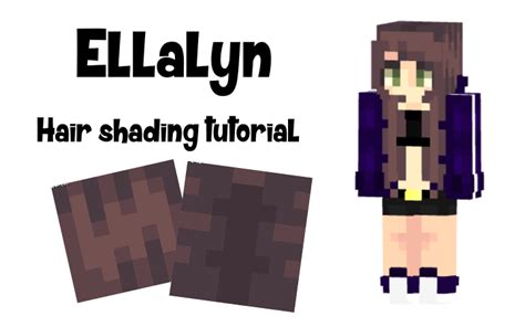 €łłα Ellalyns Hair Shading Tutorial Minecraft Blog