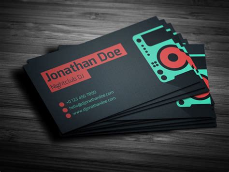 This job has become much bigger than it. Amazing DJ Business Cards PSD Templates | Design | Graphic ...