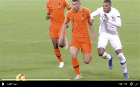 He is one of the most talented defenders among the current generation of footballers. Video: Lightning Matthijs de Ligt matches Mbappe for pace