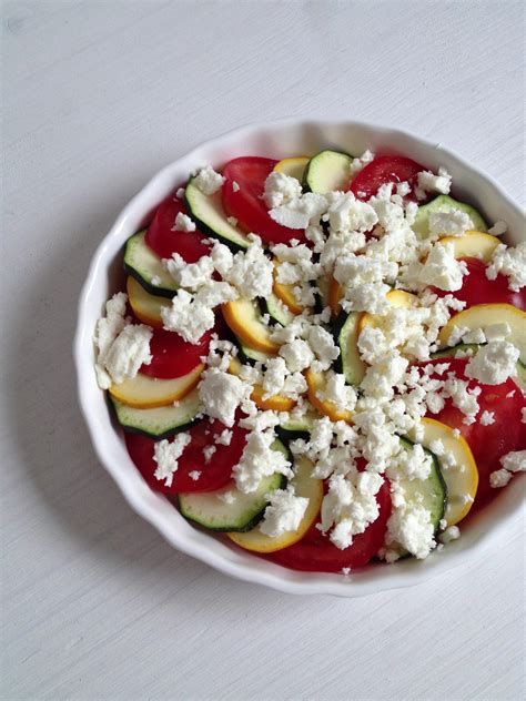 Zauberwelt Zucchini Auflauf mit Schafskäse yummie