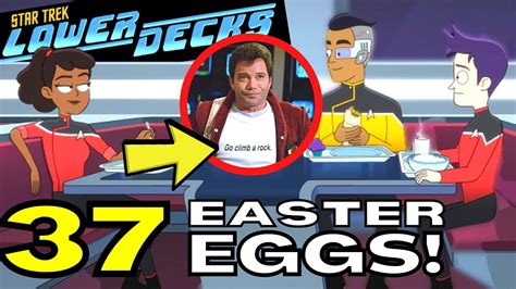 Star Trek Lower Decks Season 2 Episode 9 All The Easter Eggs