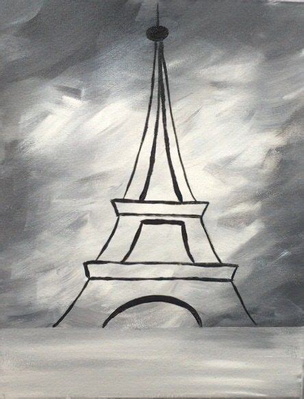 How To Paint An Eiffel Tower Eiffel Tower Painting Step By Step