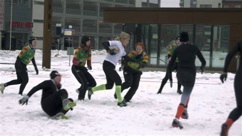 Snow Rugby 2015 Youtube