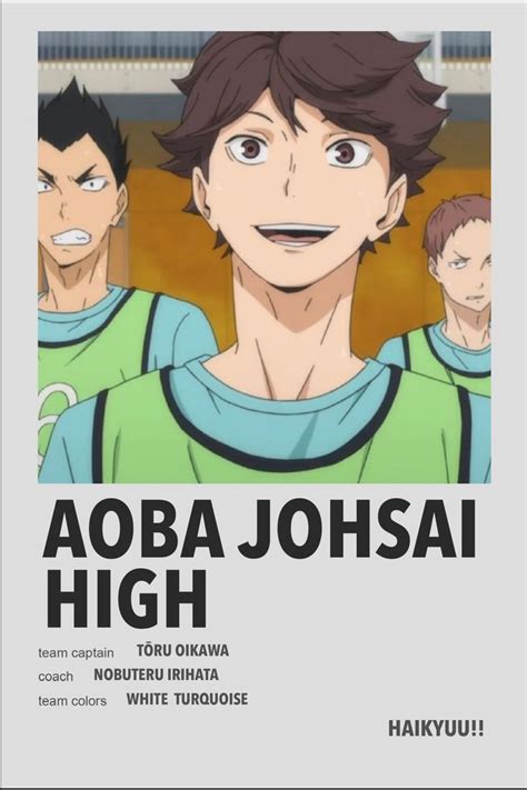 Minimalist/alternative banana fish anime poster check out my anime posters board! Aoba Johsai High | Film posters minimalist, Anime ...