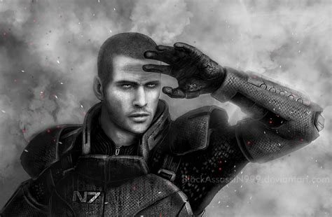 Shepard By Blackassassin999 Mass Effect Universe Mass Effect 1 Shepards