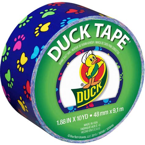 Duck Brand 188 Colorful Paws Duct Tape 1 Each 10 Yds