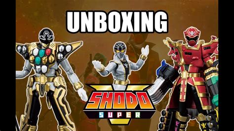 SUPER SHODO Gokai Silver And Gokai Cross Armor Unboxing YouTube