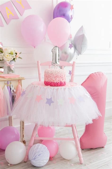 the cutest first birthday girl decorations her 1st bday party etsy 1st birthday girl