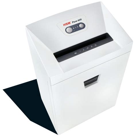 Hsm Pure 420 39mm Strip Cut Shredder 2340811 Uk