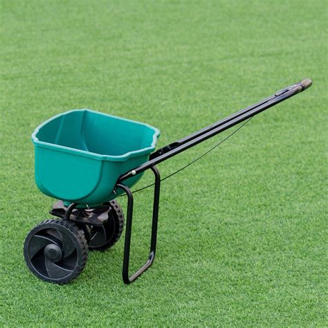 Must add both items to cart to receive offer. Garden Seeder Push Walk Behind Fertilizer Broadcast ...