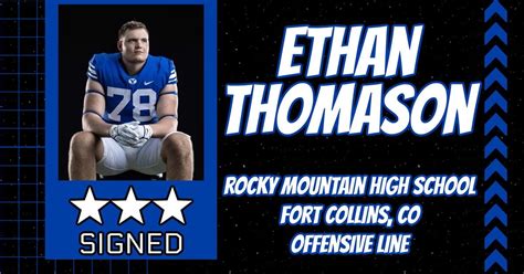 Signing Day Central Ethan Thomason Is Officially A Cougar