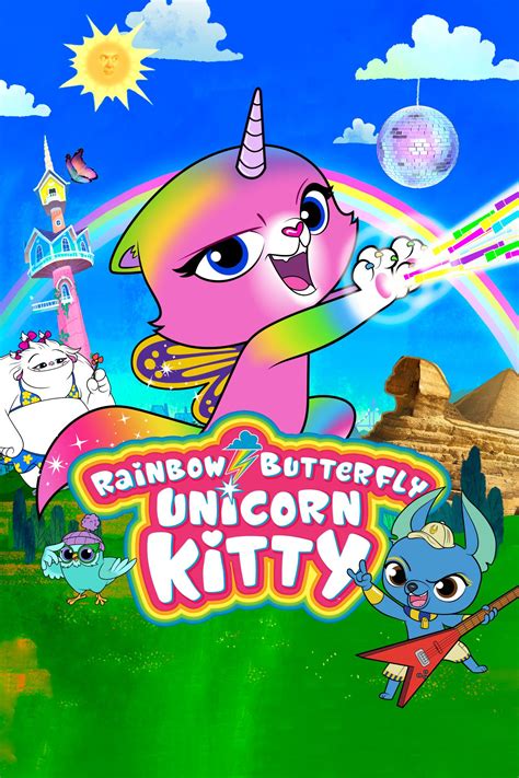 Rainbow Butterfly Unicorn Kitty 2019