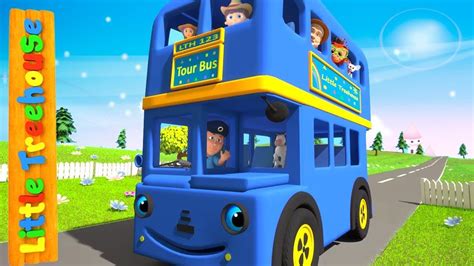 Wheels On The Bus Cartoons For Children Live Stream Bus Cartoon
