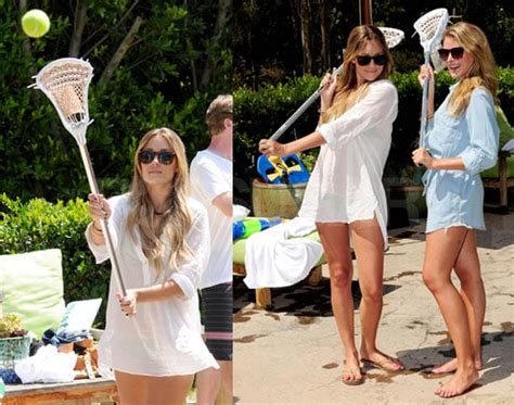 Photos Of Lauren Conrad And Lo Bosworth Playing Lacrosse At The Sierra