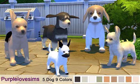 Sims 4 Ccs The Best Decoration Dog By Purplelovesims