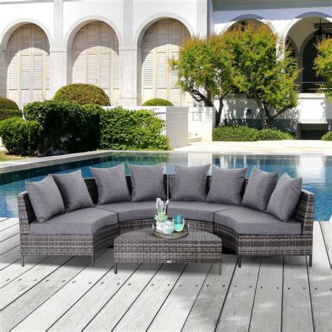 If you're in the market for an inviting patio set you've come to the right place, if not, then you must move on quickly, because these patio sets are covetable! Sol 72 Outdoor Nantan Garden Sofa with Cushions | Wayfair.co.uk