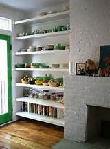 Photos of Kitchen Storage Open Shelves
