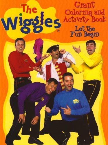 The Wiggles Giant Coloring Activity Books Let The Fun Begin By Modern