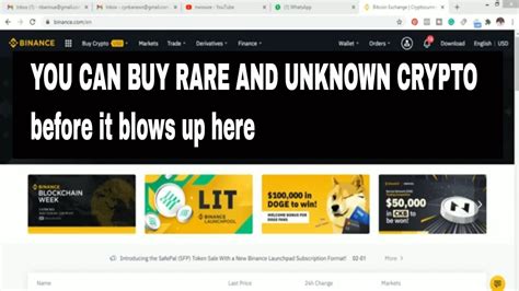 How to start trading on binance? How to Buy Rare Crypto currency On Binance - YouTube