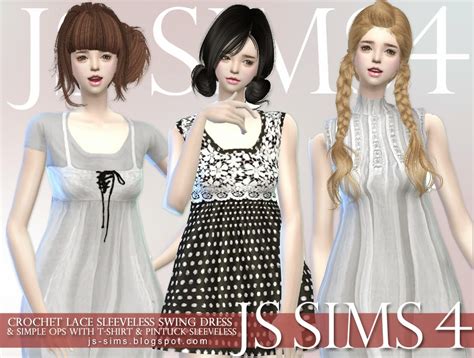 My Sims 4 Blog Clothing For Females By Js Sims 4