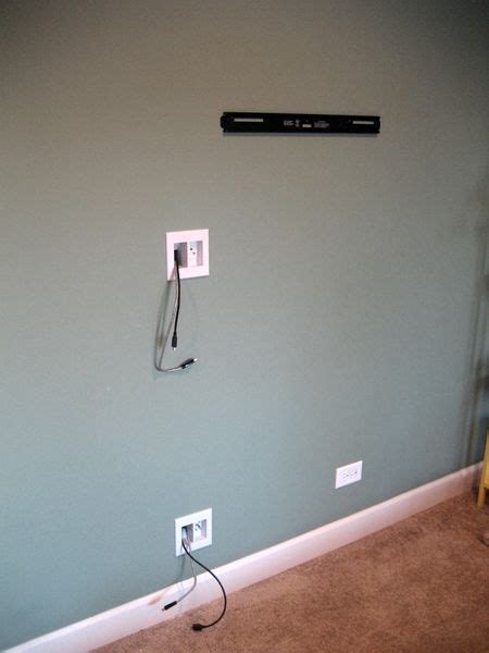 Learn how to hide your tv wires and put an outlet behind your tv in less than 30 minutes. How To Install A Wall Mounted Television - The Ultimate ...