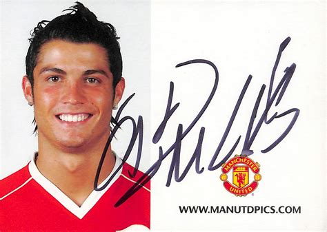 Cristiano Ronaldo Sign