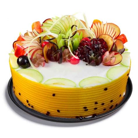 Fresh Fruit Cake Birthday Cakes Cochinsend Cake To Cochinernakulam