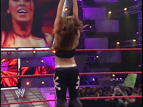 Wwe Mickie James And Candice Michelle Vs Victoria And Melina Video Dailymotion