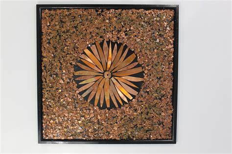 beautiful copper abstract wall art home of copper art