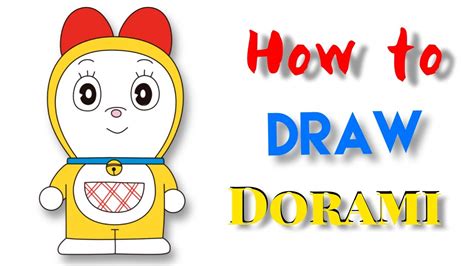 Dorami Drawing How To Draw Dorami Sahiba Drawing Youtube