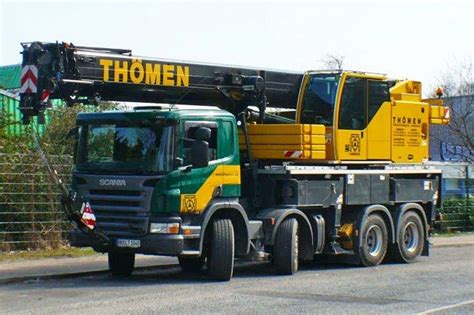 Liebherr Ltf On Scania 8x4 Thömen Kran Lkw