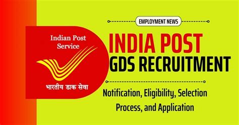India Post GDS Recruitment 2024 Notification Eligibility And