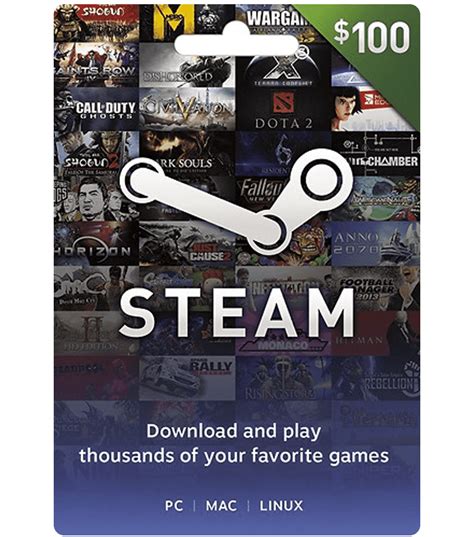 Steam Card 100 Us Email Delivery Mytcardsupply