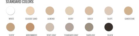 Tec Sanded Grout Color Chart