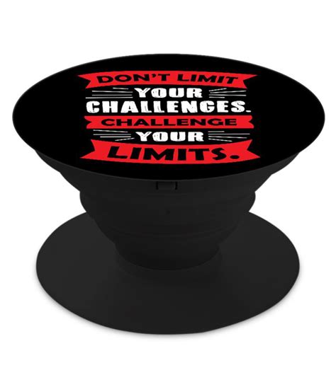 Challenges Task Strength Motivation Quote Mobile Holder By Krafter