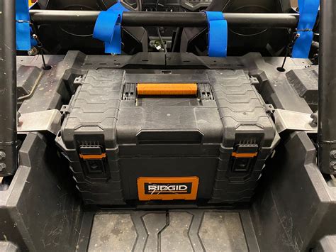 Ridgid Tool Box Light Duty Mount Polaris Rzr Rig Home Depot Storage