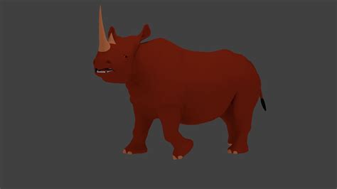 Rhino Free 3d Models Obj Obj Download Free3d