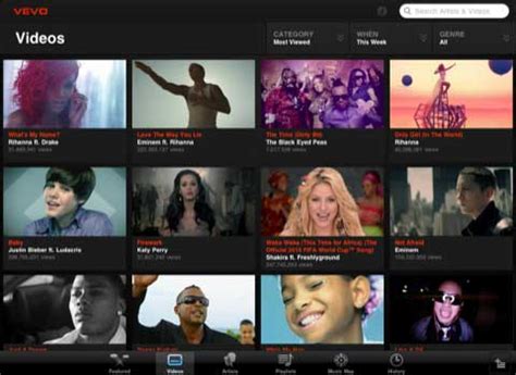VEVO HD for iPad - The Best Way to Watch Music Videos