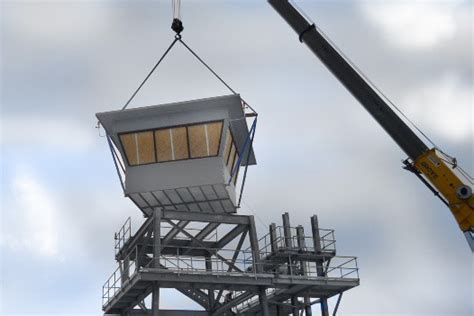 Prison Guard Tower Prefabricated Guard Towers Panel Built